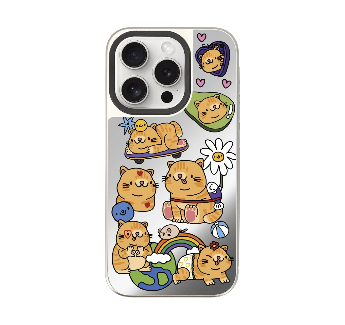 แมวเหมียวตัวกลมอารมณ์ดี